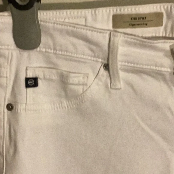 AG jeans 29 (6~8) white jeans 5 pockets - Picture 4 of 6